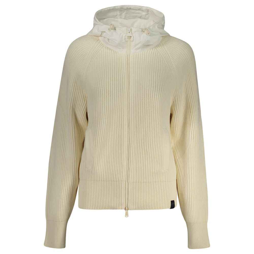 North Sails White Polyester Women Cardigan