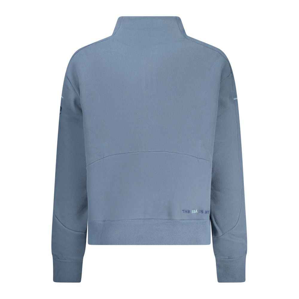 North Sails Blue Cotton Women's Sweatshirt