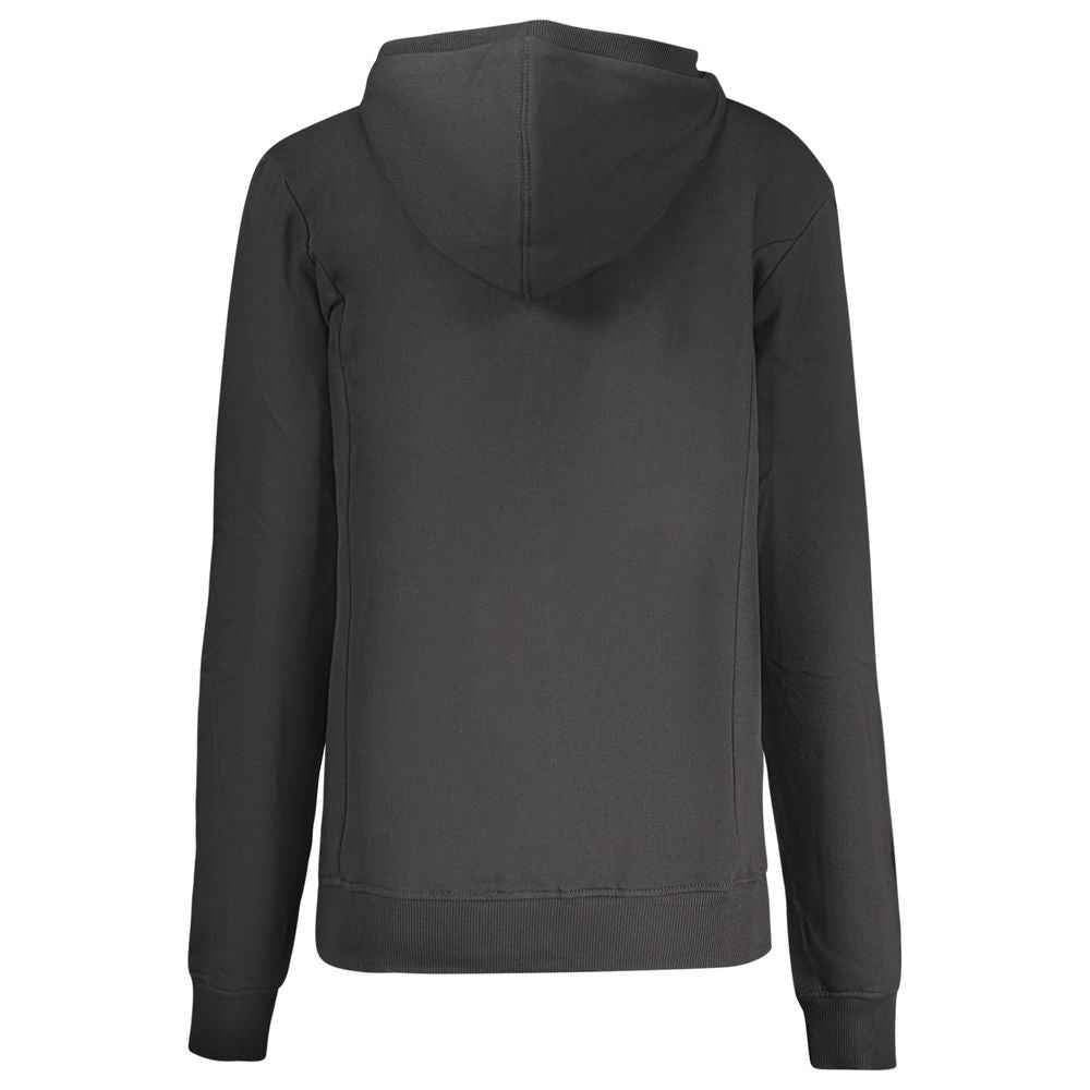 North Sails Black Cotton Women Hoodie