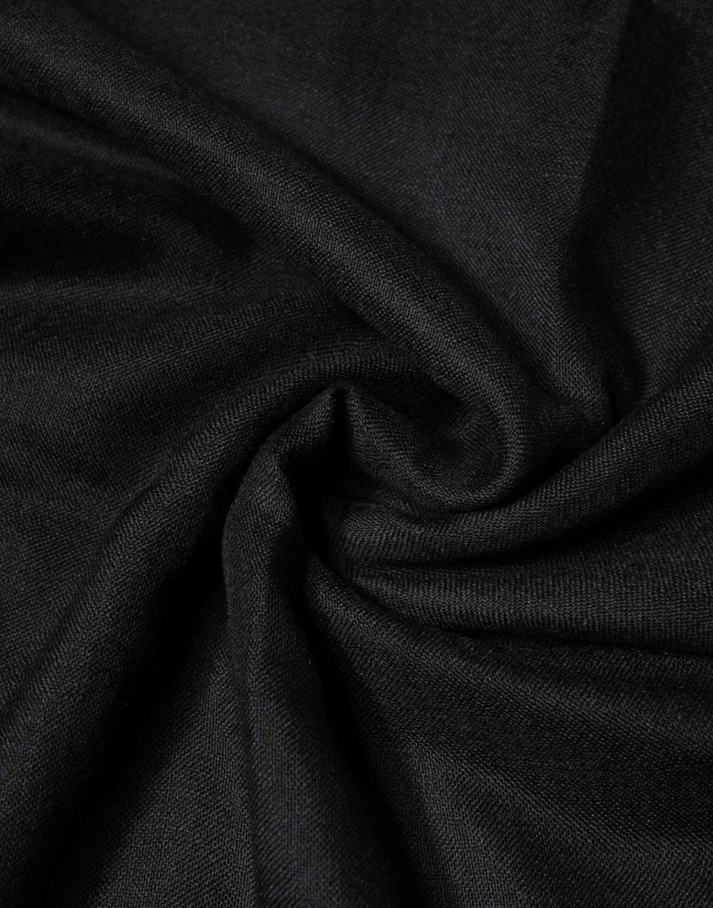 Dolce & Gabbana Black Cashmere Knit Neck Wrap Shawl Scarf