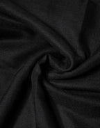 Dolce & Gabbana Black Cashmere Knit Neck Wrap Shawl Scarf