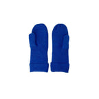 Vero Moda Blue Marabou Gloves