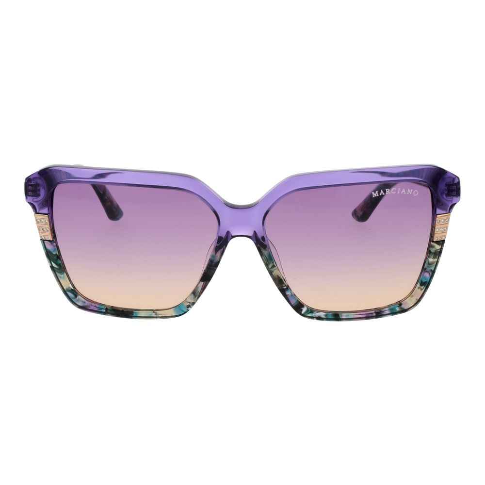Marciano by Guess Purple Acetate Sunglasses