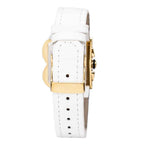 Laura Biagiotti White Leather Dress Watch