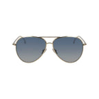 Victoria Beckham Gold Metal Sunglasses