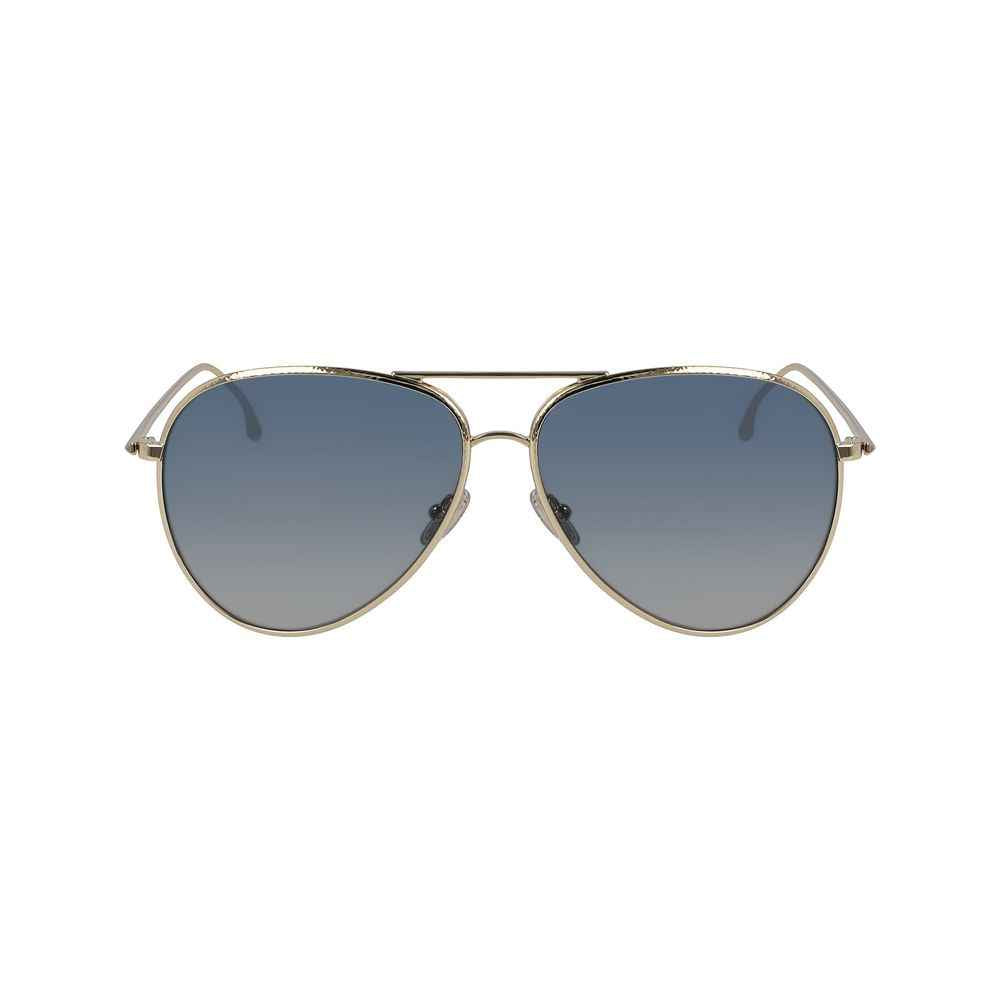 Victoria Beckham Gold Metal Sunglasses