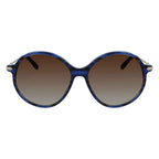 Victoria Beckham Blue Acetate Sunglasses