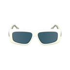 Victoria Beckham White Acetate Sunglasses