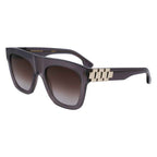 Victoria Beckham White Acetate Sunglasses