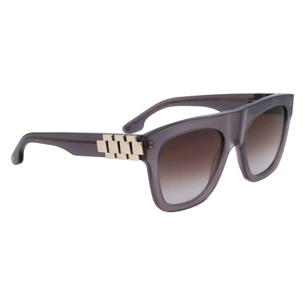 Victoria Beckham White Acetate Sunglasses