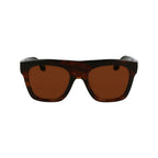 Victoria Beckham Brown Acetate Sunglasses