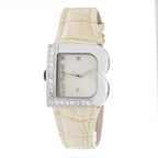 Laura Biagiotti Beige Stainless Steel Dress Watch