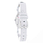 Laura Biagiotti White Leather Dress Watch