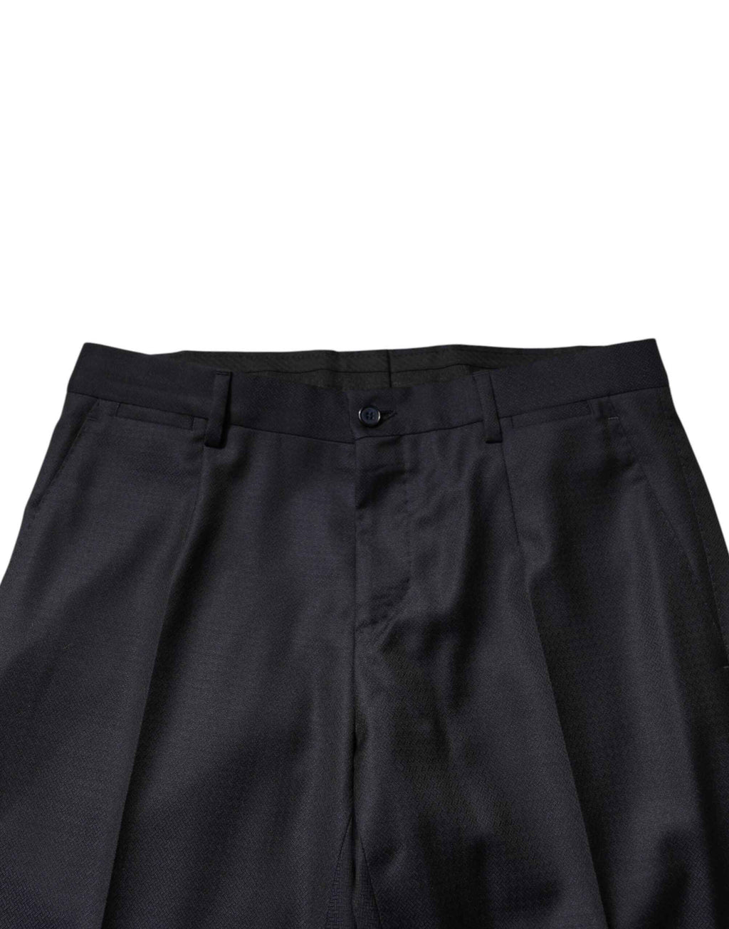 Dolce & Gabbana Black Wool Single Breasted Men 2 Piece Suit