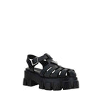 Prada Black Acetate Platform Sandals