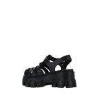 Prada Black Acetate Platform Sandals