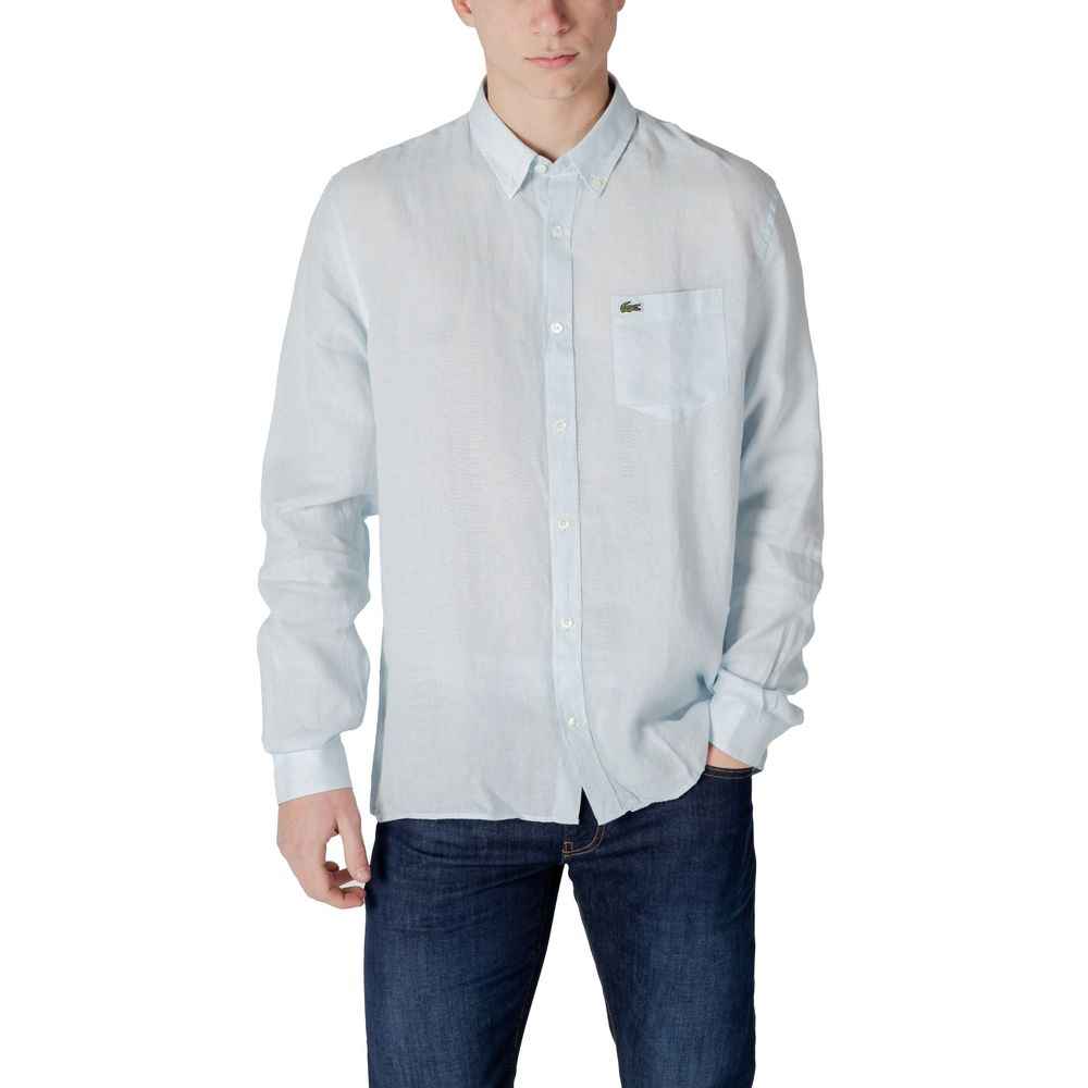 Lacoste Blue Linen Shirt