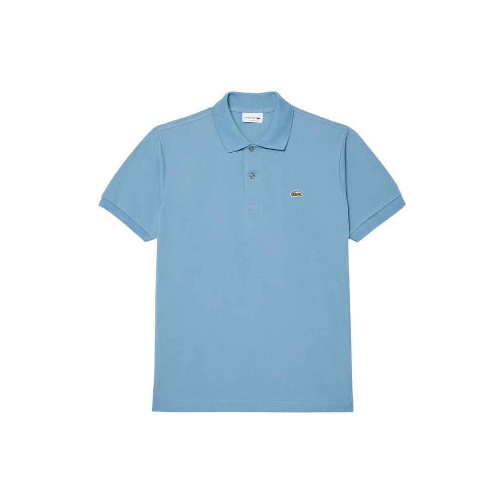 Lacoste Blue Cotton Polo Shirt