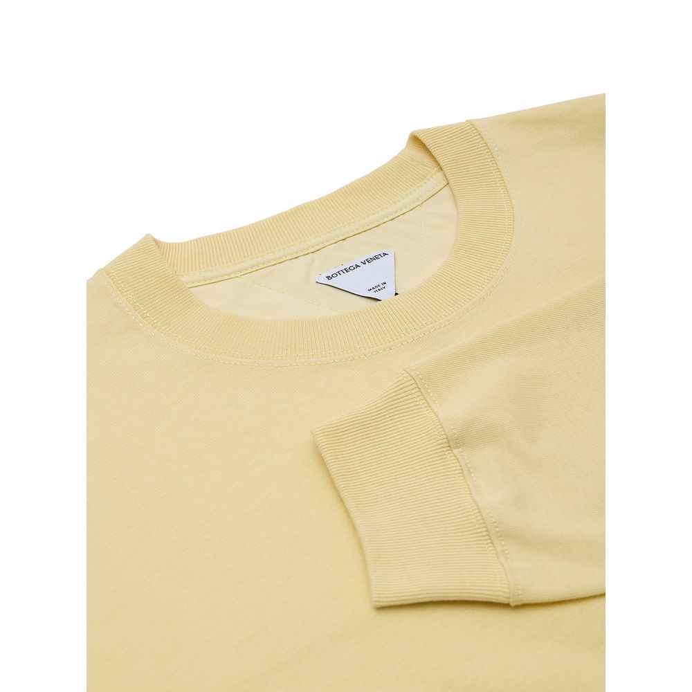 Bottega Veneta Yellow Cotton Sweatshirt