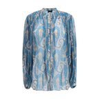 Etro Multicolor Silk Pattern Shirt