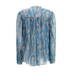 Etro Multicolor Silk Pattern Shirt