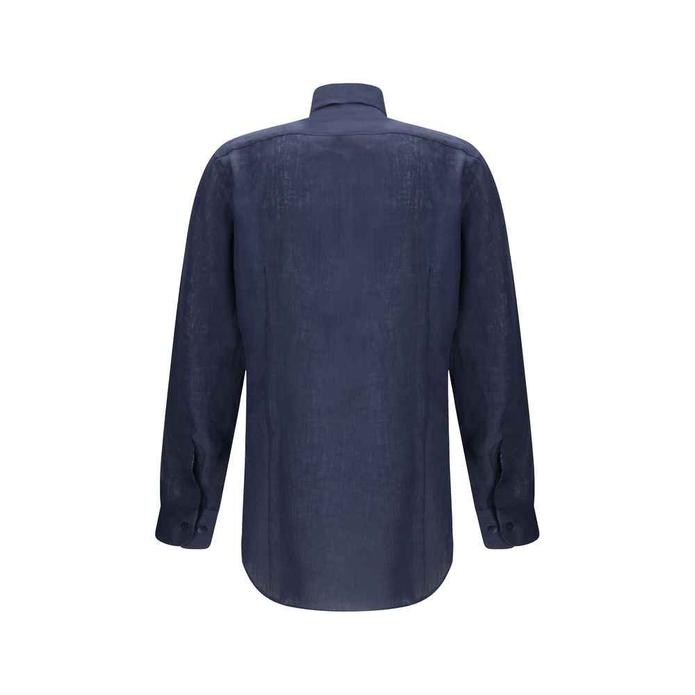 Etro Blue Denim Shirt