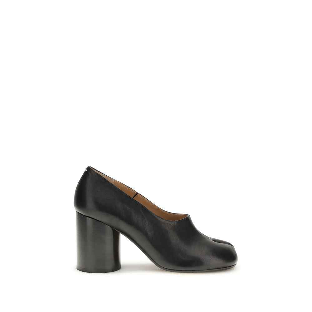 Maison Margiela Black Calf Leather Bos Taurus Platform Pumps