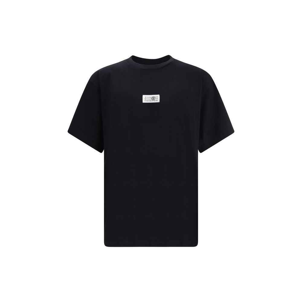 MM6 Black Cotton T-Shirt