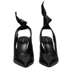 Givenchy Black Leather High Heel Pumps
