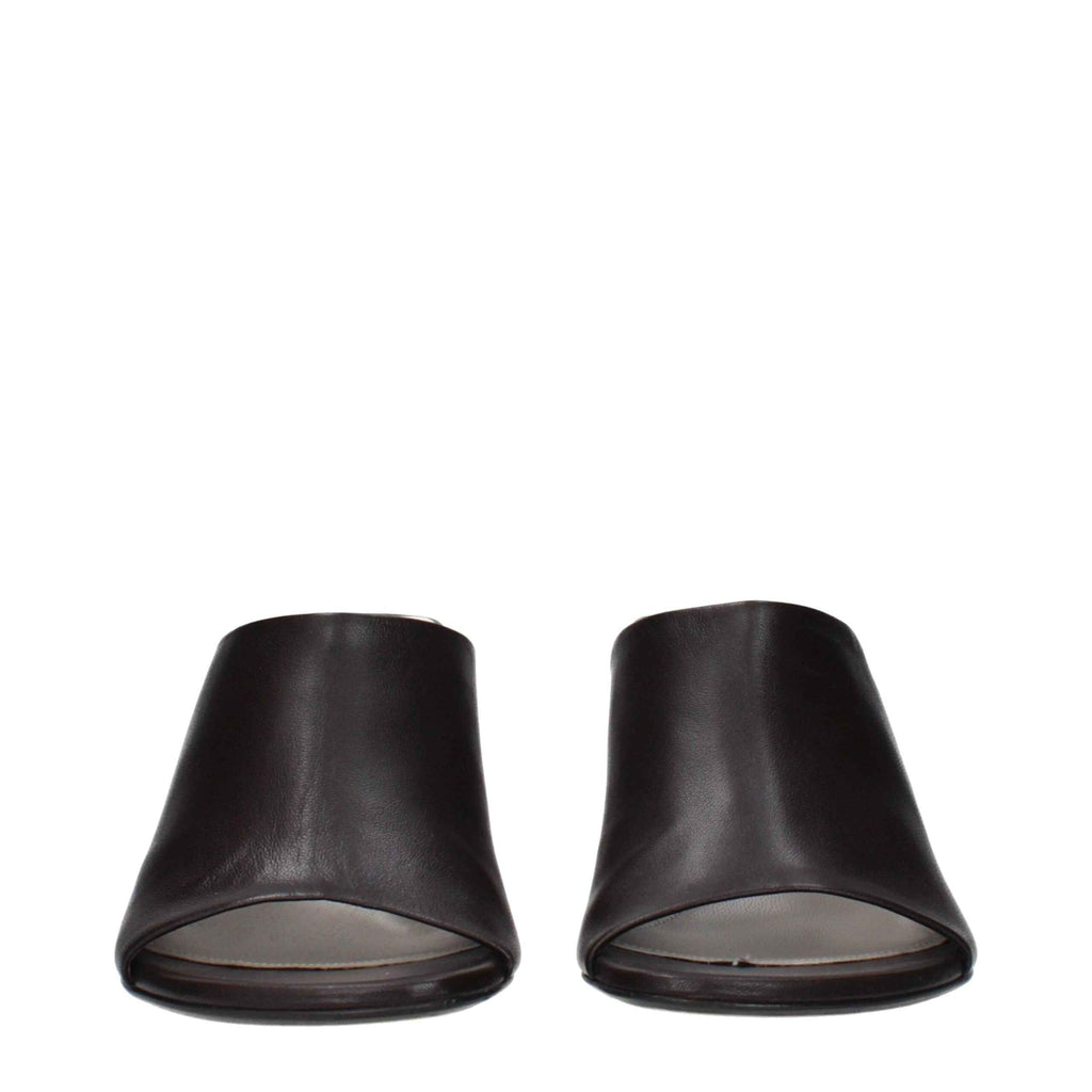 Lanvin Black Leather High Heel Pumps