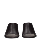 Lanvin Black Leather High Heel Pumps