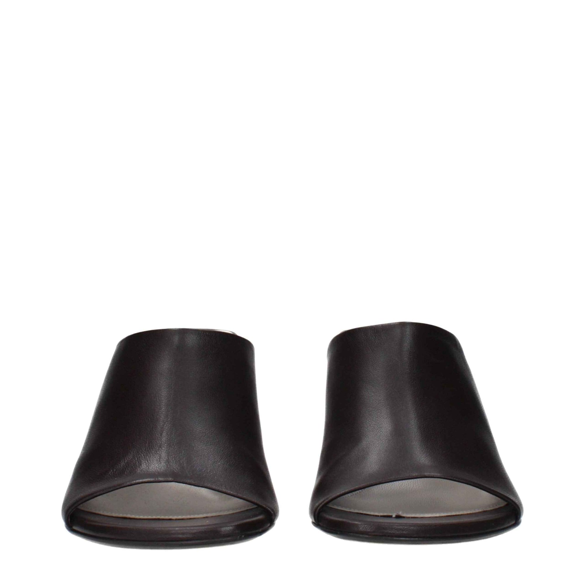 Lanvin Black Leather High Heel Pumps