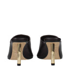 Lanvin Black Leather High Heel Pumps