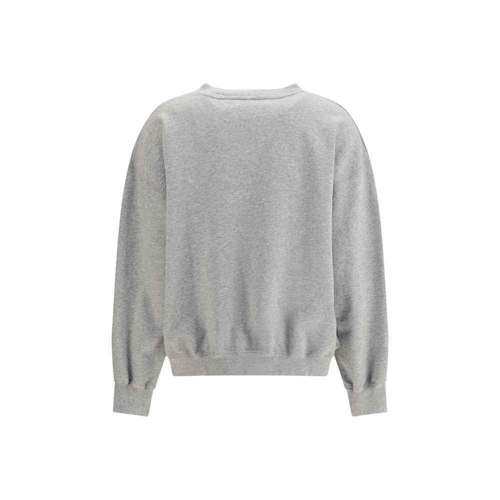Ganni Gray Cotton Sweatshirt