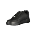 Gas Black Polyurethane Men's Sneaker
