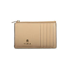 Furla Beige Leather Women Wallet