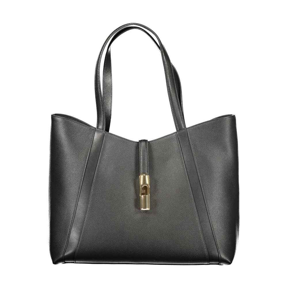 Furla Nero Pelle Women Handbag