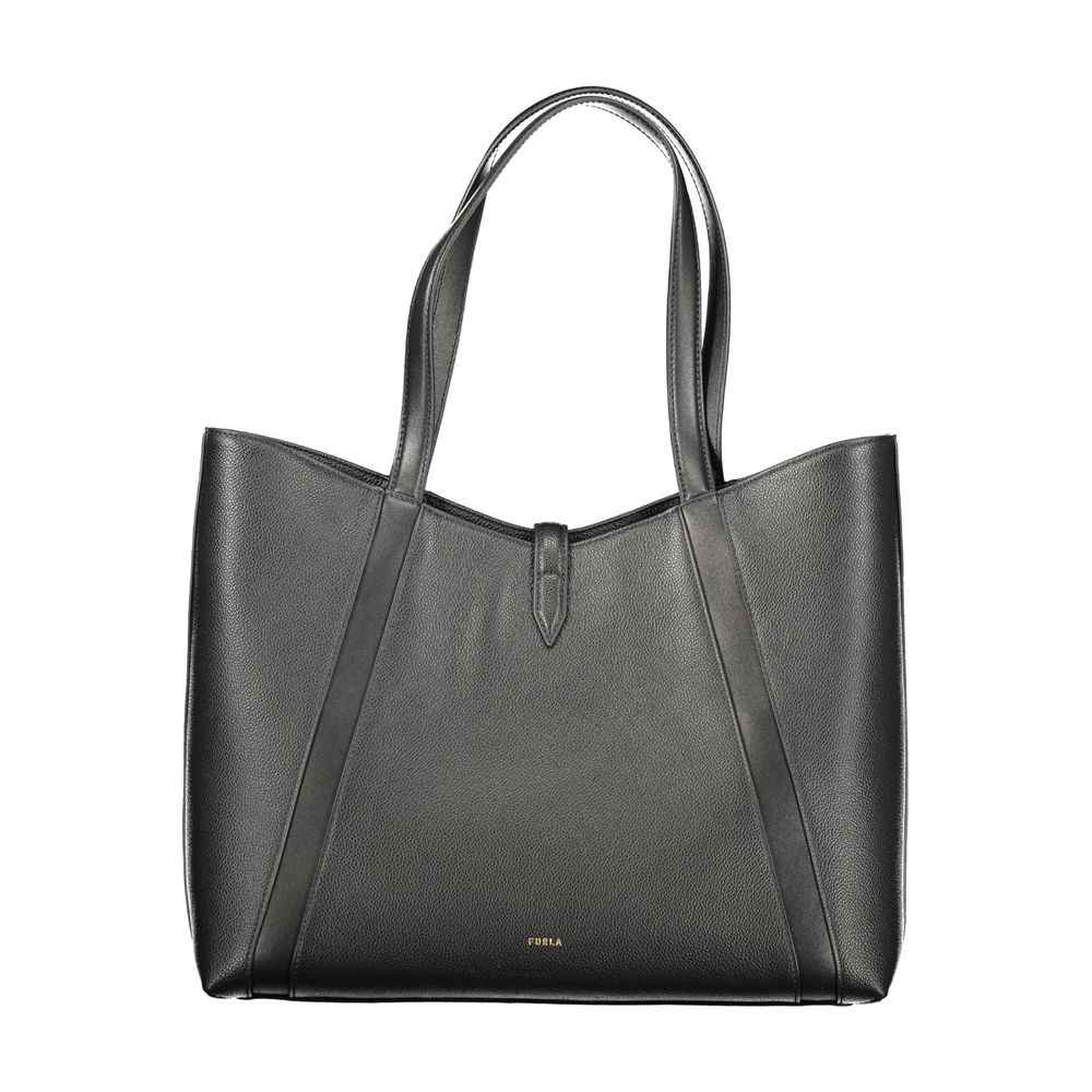Furla Nero Pelle Women Handbag