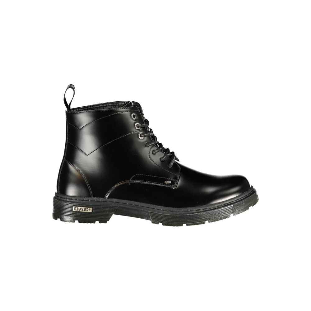 Gas Nero Poliestere Men Ankle Boot