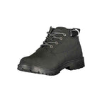 Gas Black Polyurethane Men Ankle Boot
