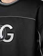 Dolce & Gabbana Black DG Logo Crew Neck Sweatshirt Sweater