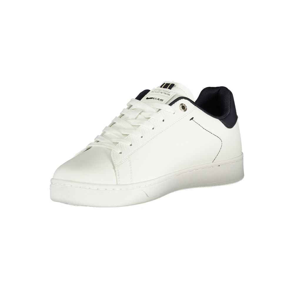 Gas White Polyurethane Men's Sneaker