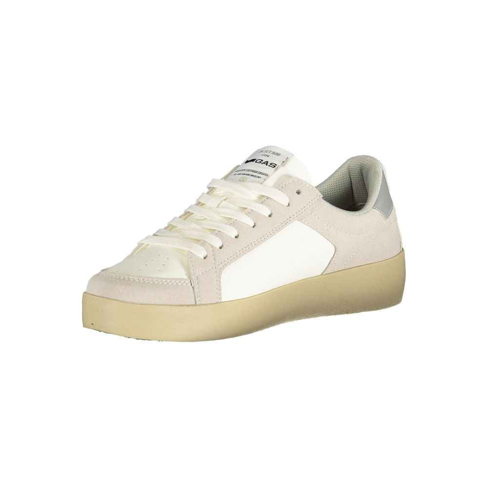 Gas Bianco Poliuretano Donna Sneaker