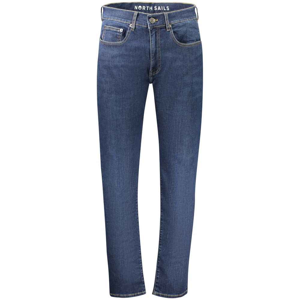North Sails Blu Cotton Men Jeans