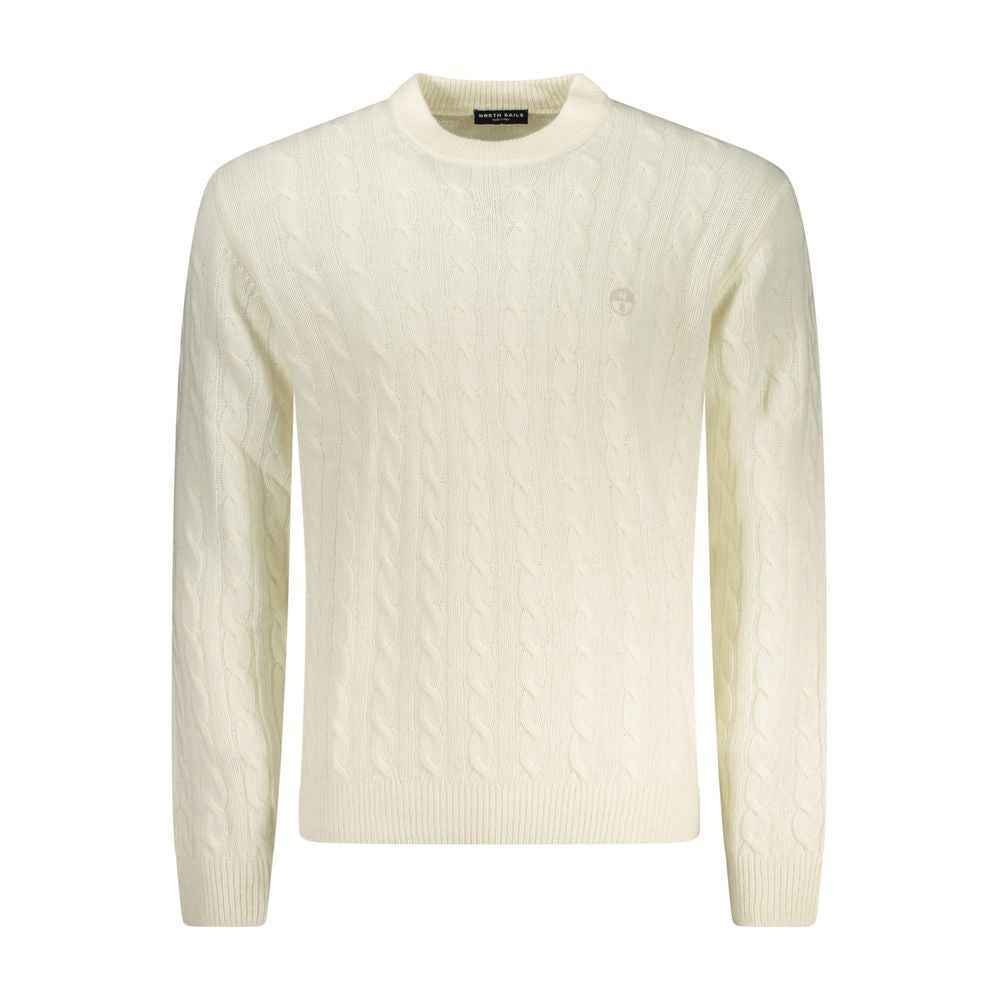 North Sails Bianco Poliammide Mens Sweater