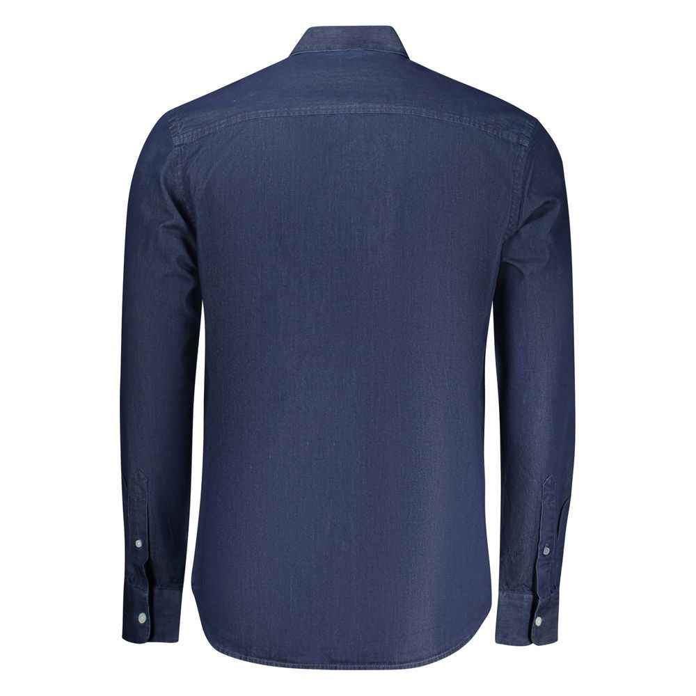 North Sails Blue Cotton Men's Shirt
