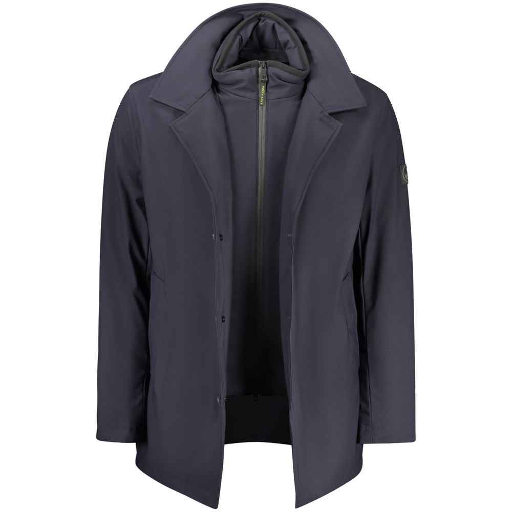 North Sails Blue Polyester Men's Jacket