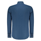 North Sails Blue Cotton Men Shirt
