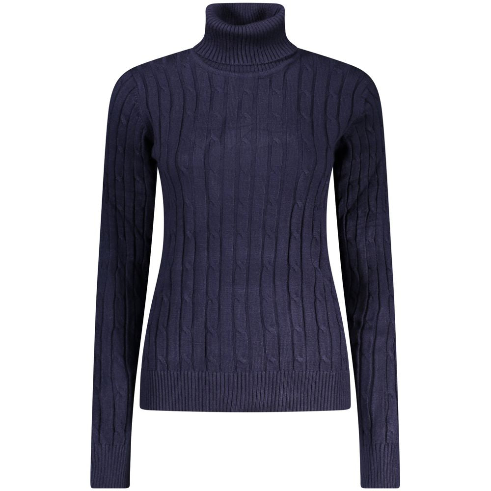 Norway 1963 Blu Viscosa Donna Maglia