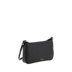 Versace Black Calf Leather Bos Taurus Shoulder Bag